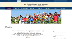 Desktop Screenshot of mtbethelchurch.org